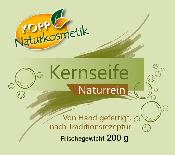 Kopp Naturkosmetik Kernseife 200 g - vegan01