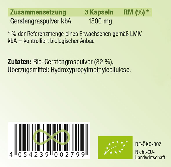 Kopp Vital ®  Bio-Gerstengrassaft Kapseln02