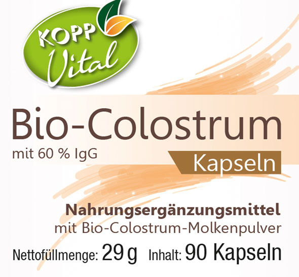 Kopp Vital ®  Bio-Colostrum Kapseln01