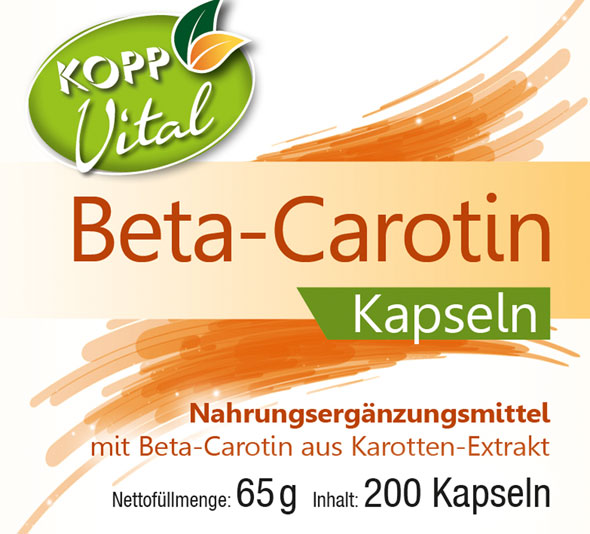 Kopp Vital ®  Beta-Carotin Kapseln01