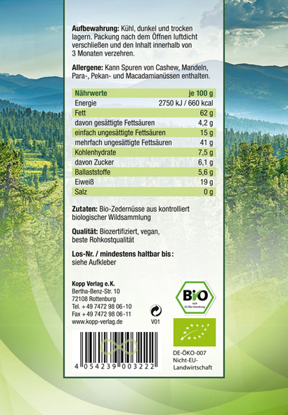 Kopp Vital ®  Bio-Zedernüsse02