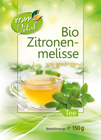 Kopp Vital ®  Bio-Zitronenmelisse Tee01