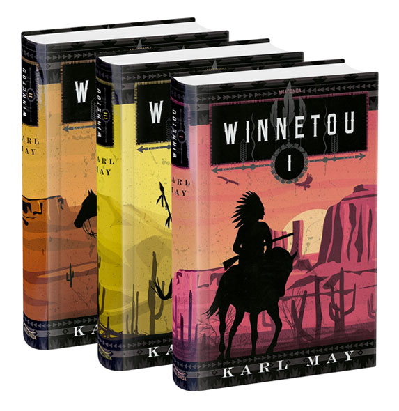 Winnetou I-III, 3 Bände