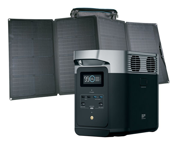 EcoFlow DELTA 2 Powerstation 1024 Wh mit Solarpanel 400 W