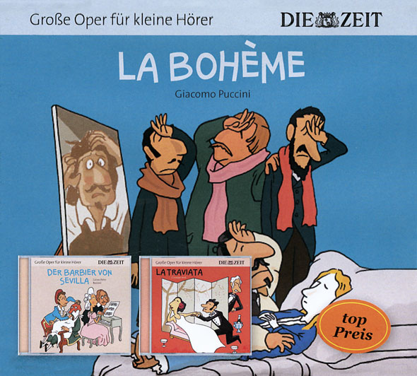 La Bohème, Der Barbier von Sevilla, La Traviata - ZEIT-Edition