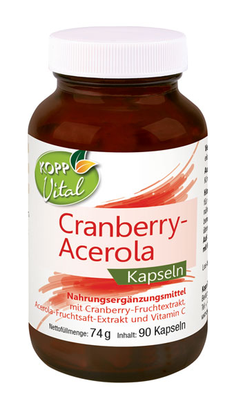 Kopp Vital ®  Cranberry-Acerola Kapseln
