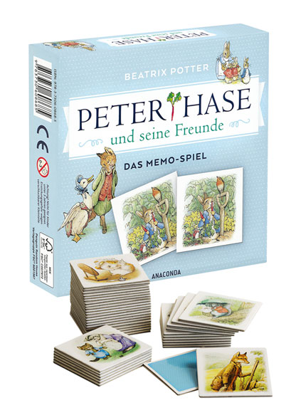 Peter Hase und seine Freunde - Das Memo-Spiel