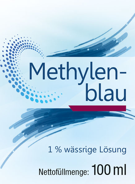 Methylenblau 1% / mindestens 99,8 % rein / frei von Schwermetallen/ Kopp Verlag02