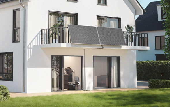 EcoFlow Balkonkraftwerk 2 × 400 W Solarpanel mit Micro Inverter 800 W06