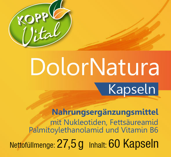 Kopp Vital ®  DolorNatura Kapseln mit PEA (Palmitoylethanolamid)01