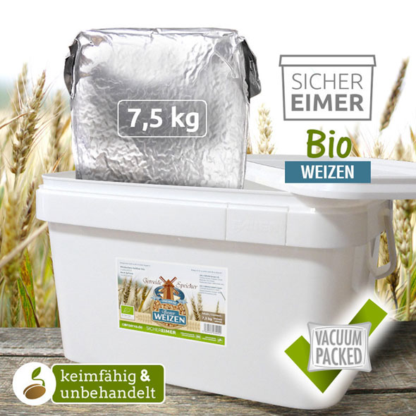 7,5 kg Bio-Weizen - keimfähig und unbehandelt01