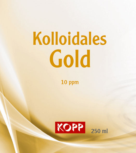 Kolloidales Gold Konzentration 10 ppm01