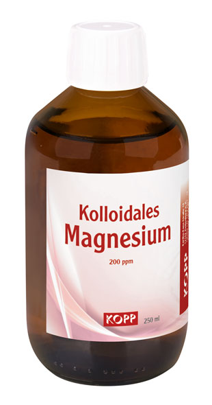 Kolloidales Magnesium Konzentration 200 ppm - 250 ml