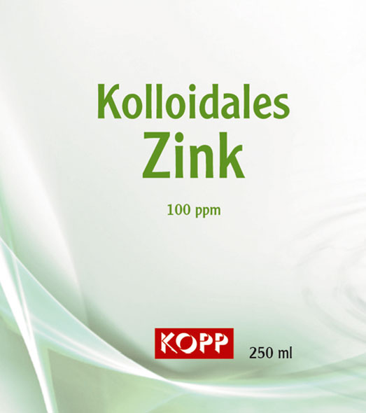Kolloidales Zink Konzentration 100 ppm - 250 ml01