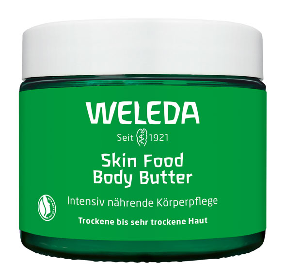 Weleda Skin Food Body Butter im Glastiegel