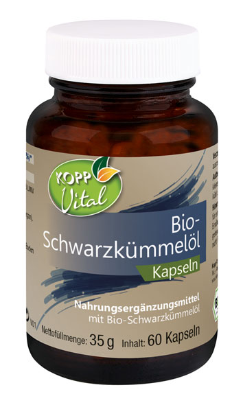 Kopp Vital ®  Bio-Schwarzkümmelöl Kapseln