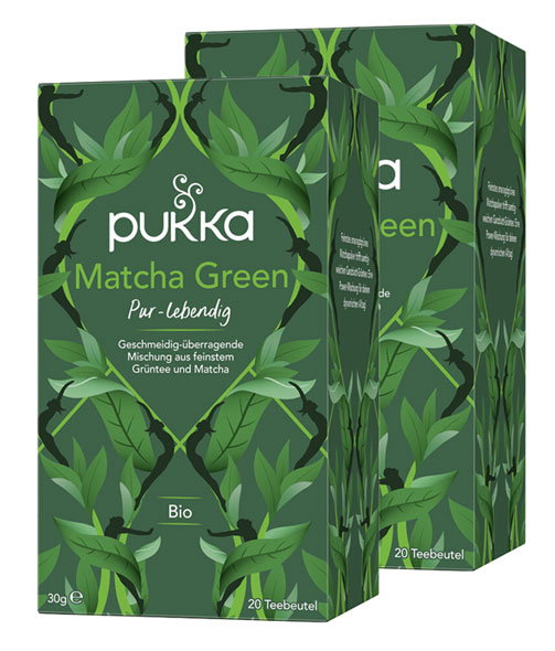2er-Pack Pukka Bio-Pur-Lebendig Kräutertee, Beutel, 2 x 20 x 1,5 g