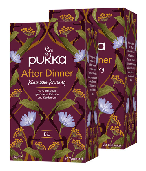 2er-Pack Pukka Bio-After Dinner Kräutertee, Beutel, 2 x 20 x 1,8 g