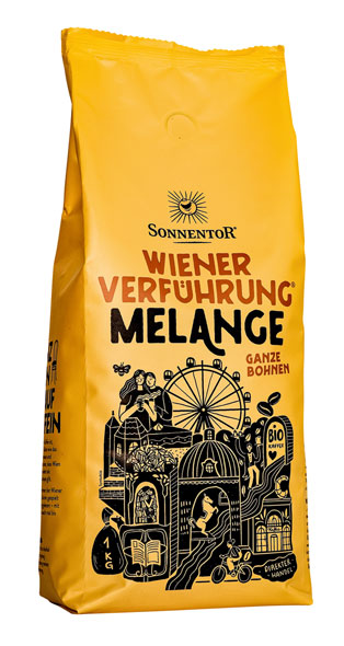 Sonnentor Kaffee »Wiener Verführung« Melange ganze Bohnen - 1000 g