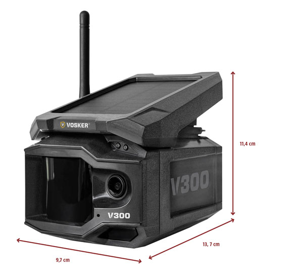 High-Tech Überwachungskamera für Tag und Nacht VOSKER V30005