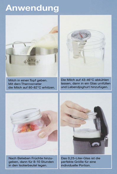 Kilner ® Joghurt-Herstellungsset02