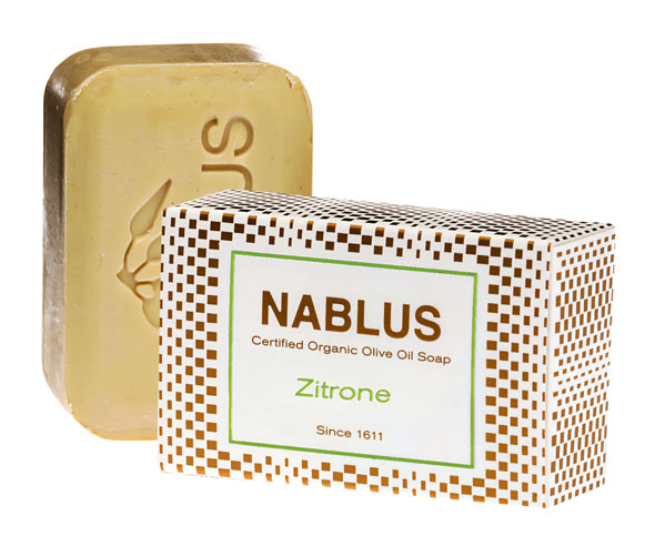 Nablus Soap Olivenölseife Zitrone 100 g