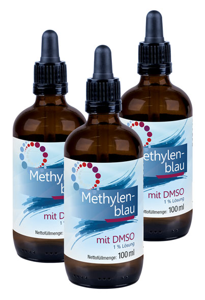 Methylenblau mit DMSO