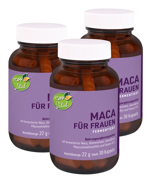 Kopp Vital   Maca fr Frauen fermentiert Kapseln