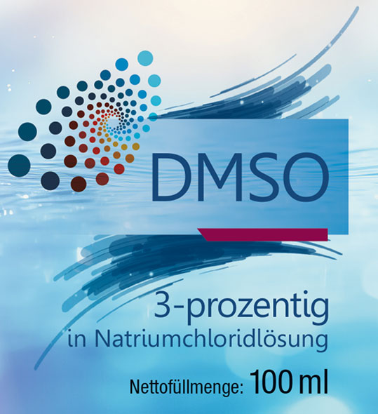 DMSO 3-prozentig in Natriumchloridlsung 100 ml / 99,9% rein / Ph. Eur. / Pipettenflasche02