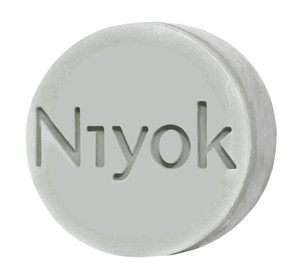  Niyok 4 in 1 feste Dusche 80 g Körper, Haare und Gesicht - Athletic Grey 