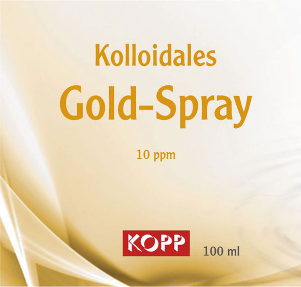 Kolloidales Gold-Spray - Konzentration 10 ppm01