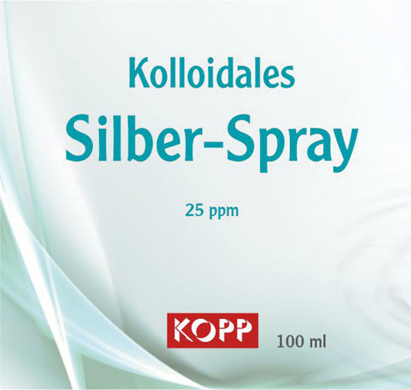 Kolloidales Silber Konzentration 25 ppm01