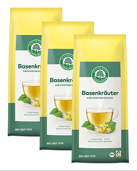 3er-Pack Lebensbaum Bio-Basenkrutertee