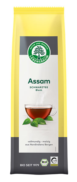 Lebensbaum Bio-Assam Blatt Tee