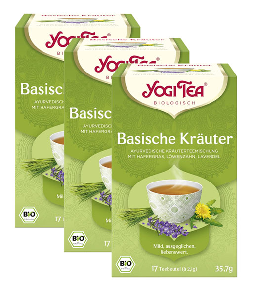 3er-Pack Yogi Bio-Basische Kruter