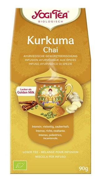 Yogi Bio-Kurkuma Chai, lose