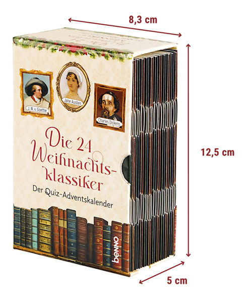 Die 24 Weihnachtsklassiker - Der Quiz-Adventskalender 24 Mini-Bcher02