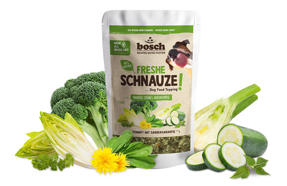 Bosch Freshe Schnauze Gemsekiste, Hundefuttertopping03