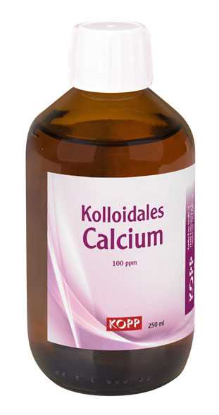 Kolloidales Calcium - Konzentration 100 ppm