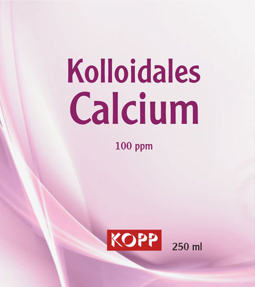 Kolloidales Calcium - Konzentration 100 ppm01