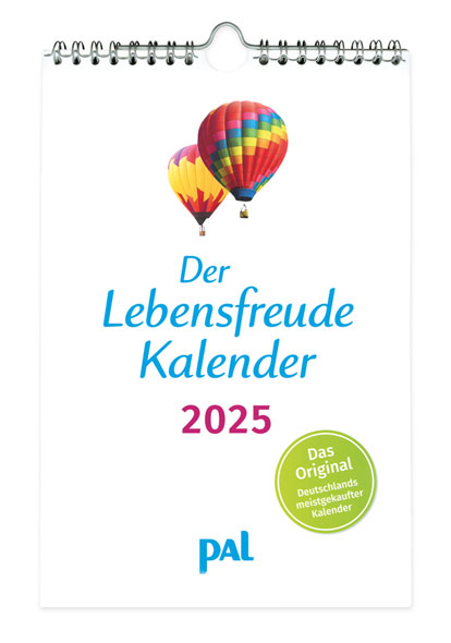 Der Lebensfreude-Kalender 2025