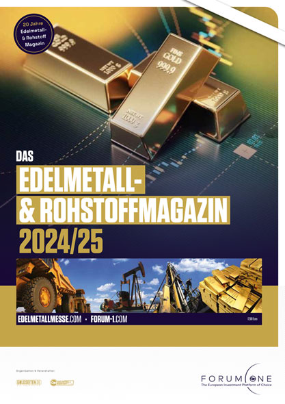 Das Edelmetall- & Rohstoffmagazin 2024/2025