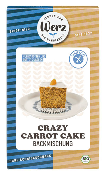 Crazy Carrot Cake Backmischung