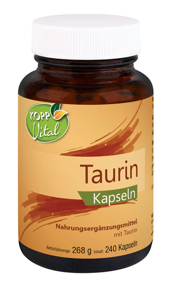 Kopp Vital    Taurin Kapseln / 1000 mg / 240 Kapseln     