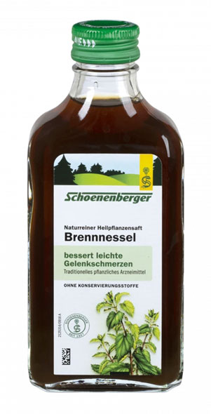 Schoenenberger   Naturreiner Heilpflanzensaft Brennnessel