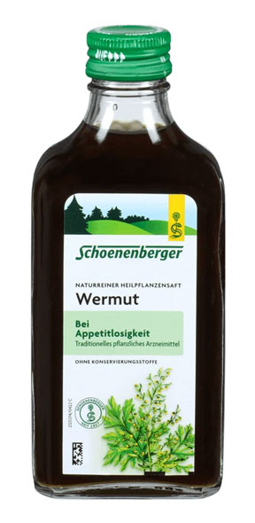 Schoenenberger Naturreiner Heilpflanzensaft - Wermut