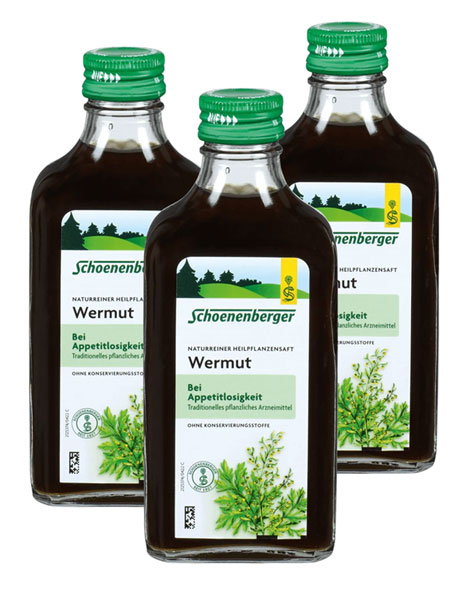 Schoenenberger Naturreiner Heilpflanzensaft - Wermut