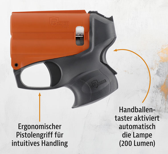 P2P PGS II KIT mit Pfefferspray04