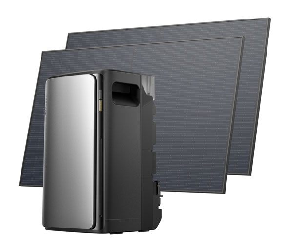 2er-Set EcoFlow STREAM Ultra 1.920 Wh mit 450 Watt Solarpanel