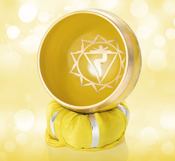 Klangschale Chakra - Gelb